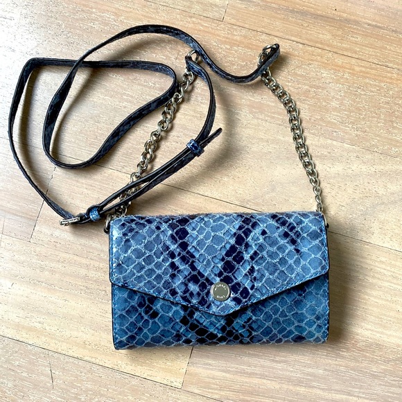 MICHAEL KORS Python Wallet Crossbody bag - Picture 1 of 10